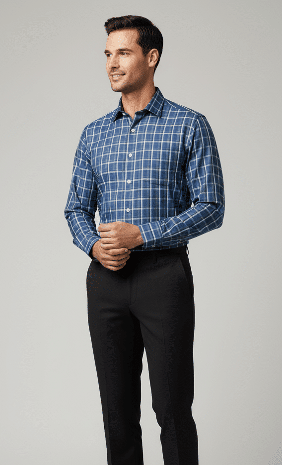 Blue Checks Shirt