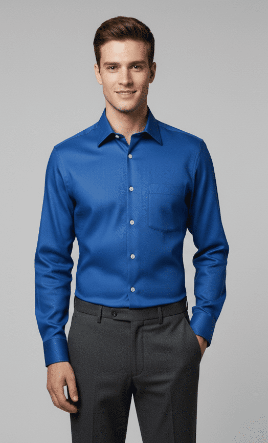 Royal Blue Shirt