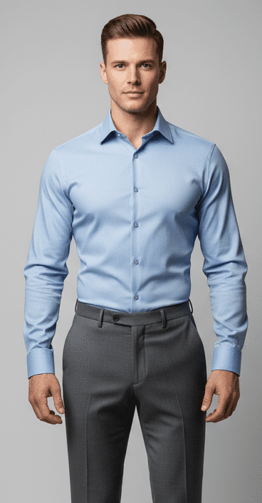 Sky Blue Formal Shirt