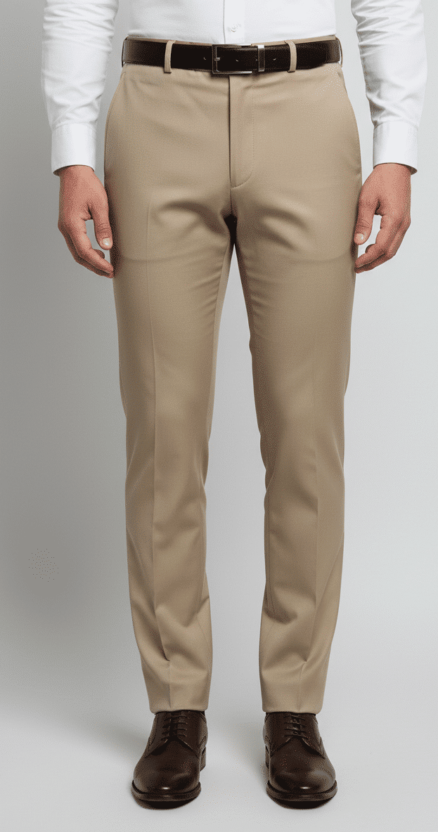 Camel Brown Formal Trouser