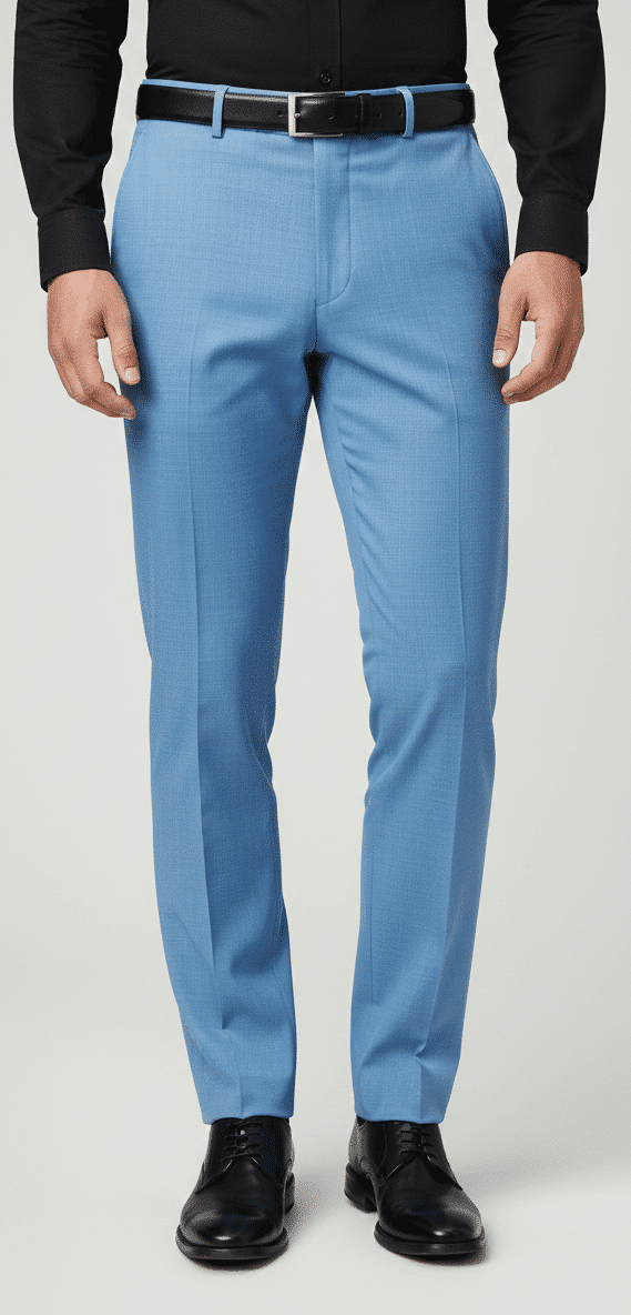 Sky Blue Formal Trouser