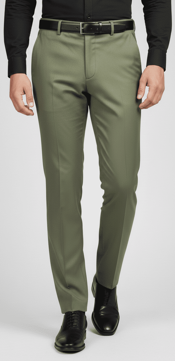 Imperial Olive Formal Trouser