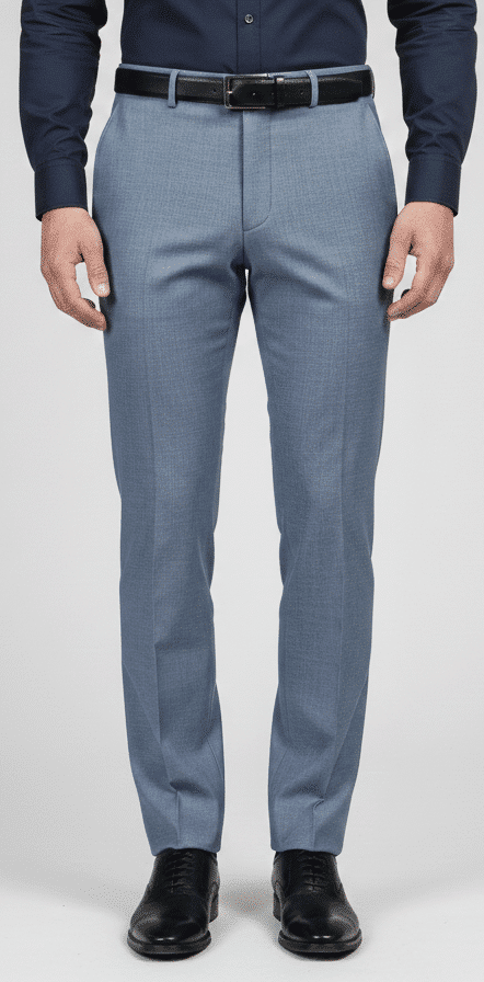 Steel Blue Formal Trouser