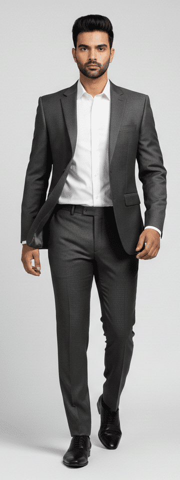 Steel Grey Suit