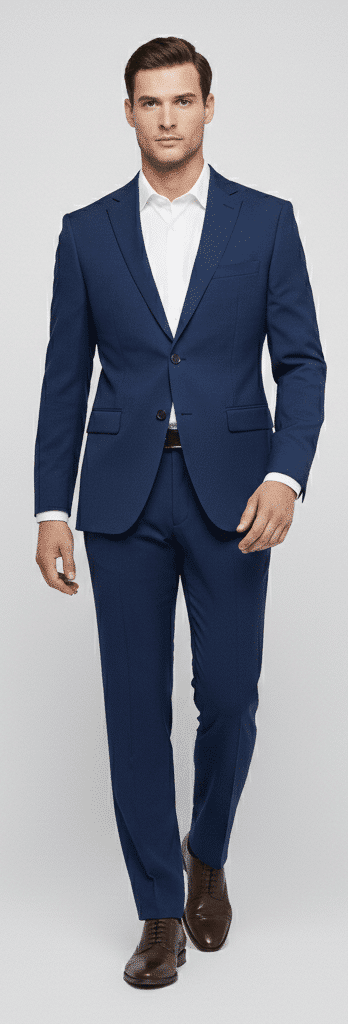 Sapphire Blue Suit