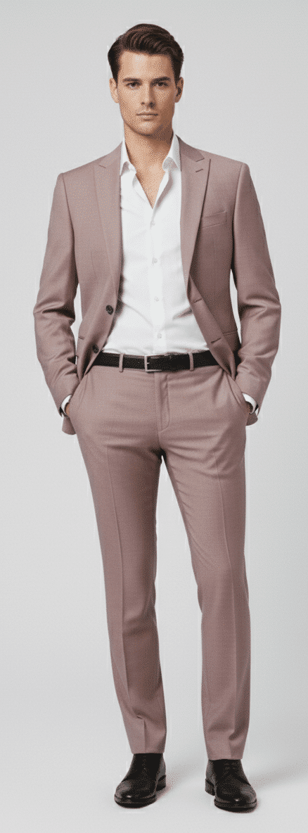 Blush Pink Suit