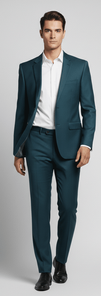 Deep Sea Green Suit
