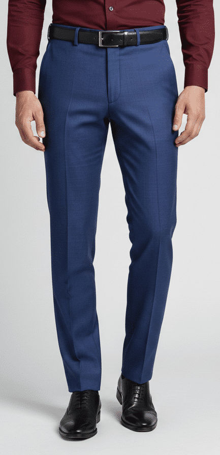 Majestic Blue Formal Trouser