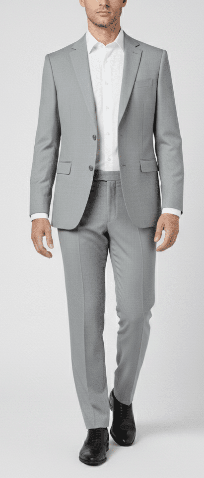 Platinum Grey Suit