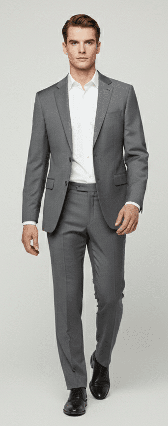 Charcoal Grey Suit