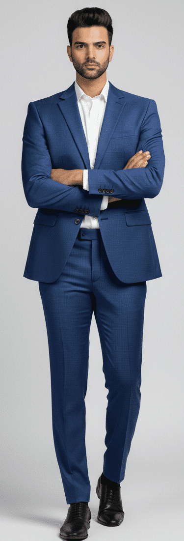 Royal Blue Suit