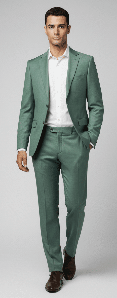 Sage Green Suit