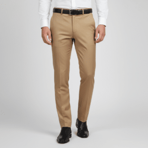 Beige Formal trouser