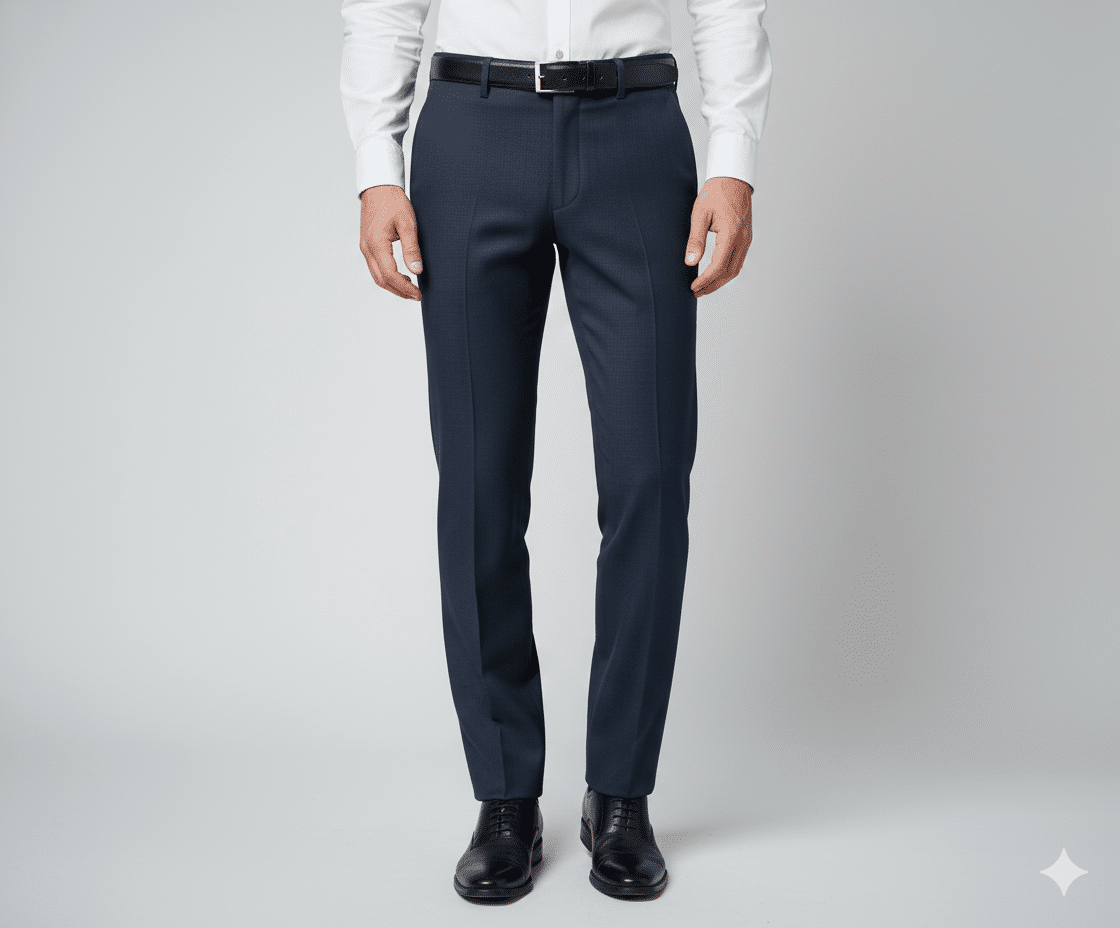 Navy Blue Formal Trouser