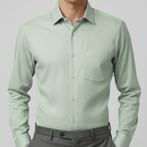Solid Mint Green Shirt