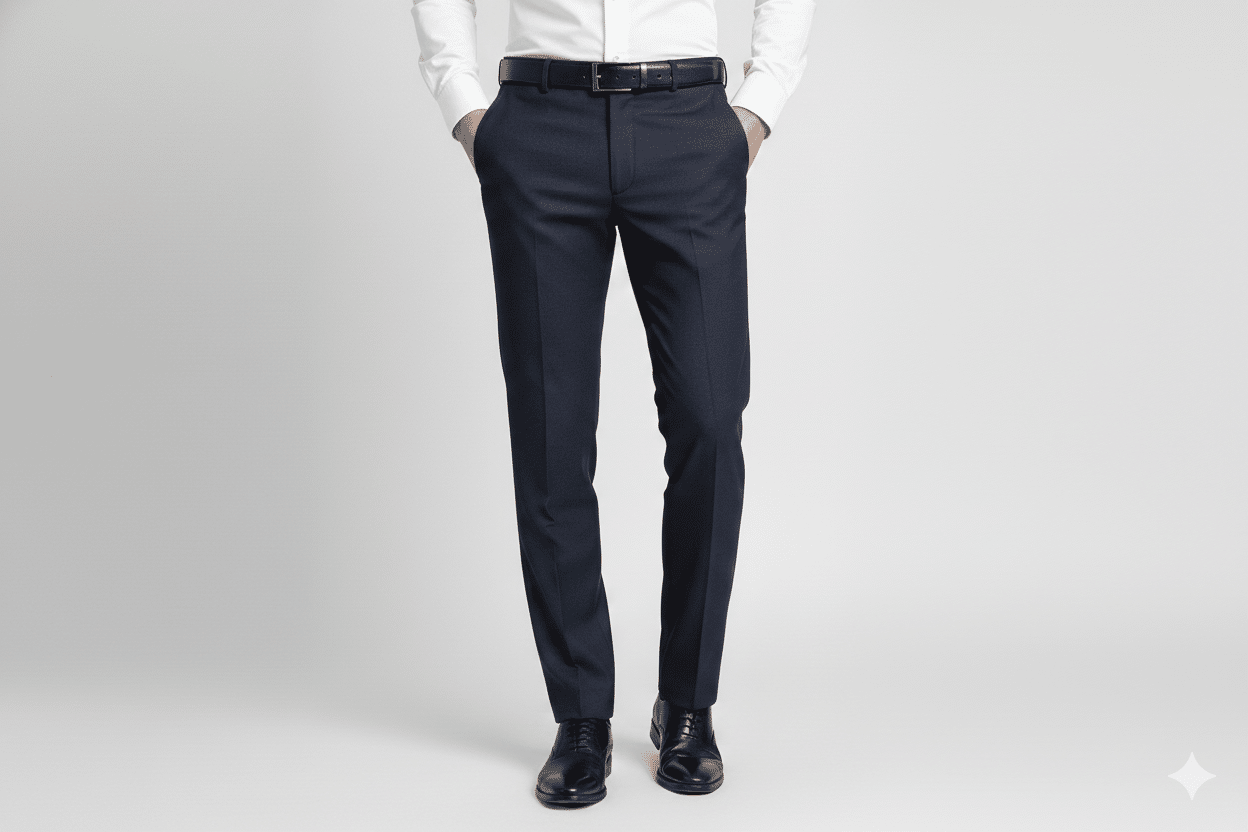Deep Blue Formal Trouser